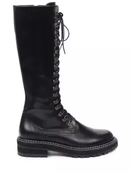 Сапоги кожаные