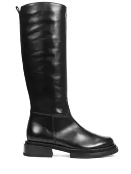 Сапоги кожаные