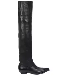 Сапоги кожаные REFINED