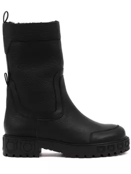 Сапоги кожаные