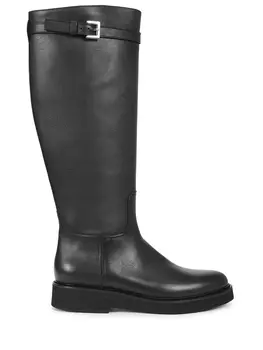 Сапоги кожаные