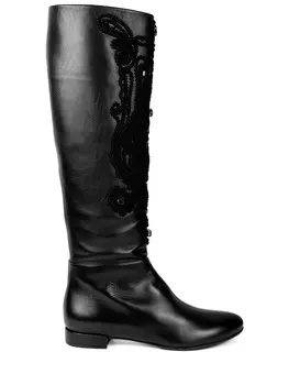 Сапоги кожаные LE SILLA