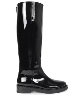 Сапоги кожаные