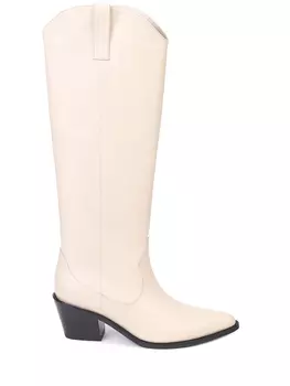 Сапоги кожаные