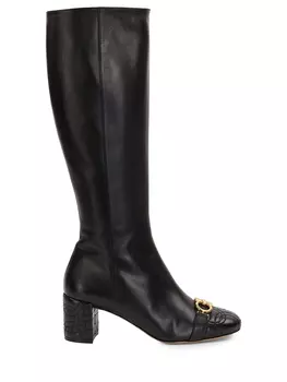 Сапоги Lilla QT кожаные S.FERRAGAMO