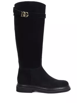 Сапоги замшевые DOLCE & GABBANA
