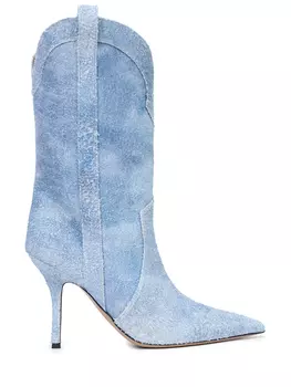 Сапоги замшевые PARIS TEXAS