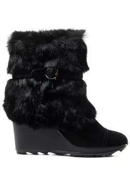 Сапоги замшевые S.FERRAGAMO