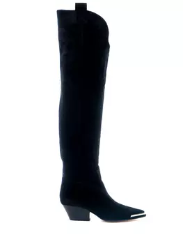 Сапоги замшевые SERGIO ROSSI