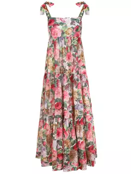 Сарафан хлопковый с принтом