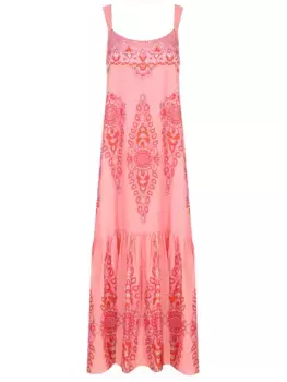 Сарафан из хлопка и шелка