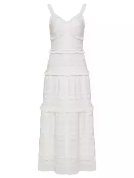 Сарафан с рюшами