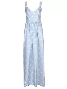 Сарафан шелковый в горох ALEXANDER TEREKHOV
