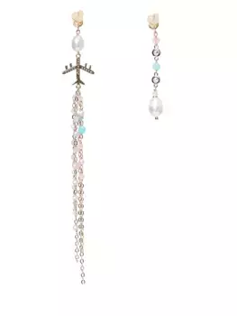 Серьги асимметричные