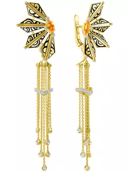 Серьги драгоценные