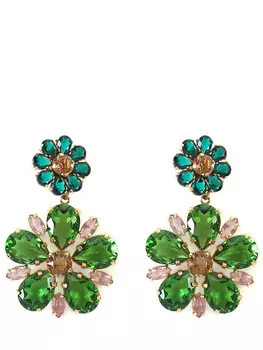 Серьги-клипсы с декором DOLCE & GABBANA