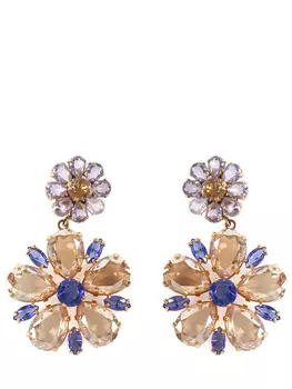 Серьги-клипсы с декором DOLCE & GABBANA