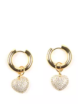 Серьги-конго с фианитами VERUSCHKA