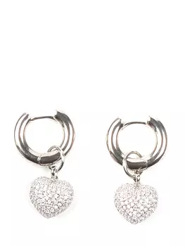 Серьги-конго с фианитами VERUSCHKA