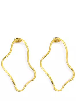 Серьги металлические