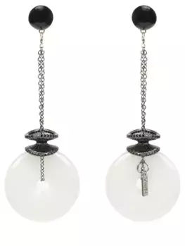 Серьги с агатом