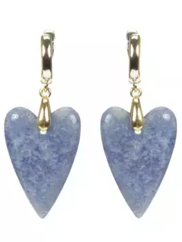 Серьги с авантюрином