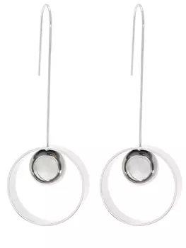 Серьги с бусинами