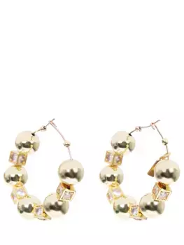 Серьги с цирконием