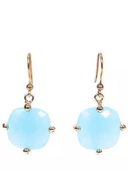 Серьги с камнем