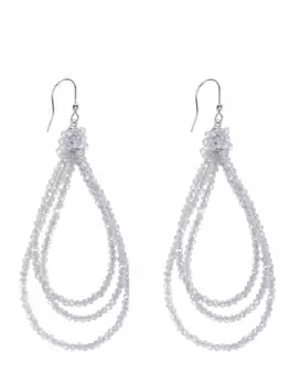 Серьги с кристаллами