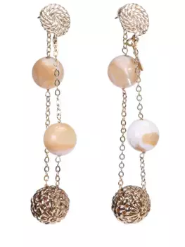 Серьги с перламутром