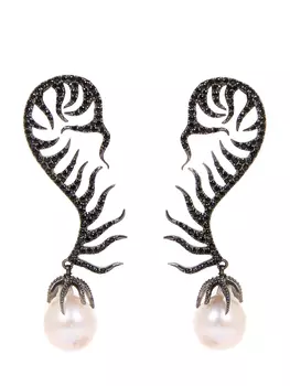 Серьги с жемчугом