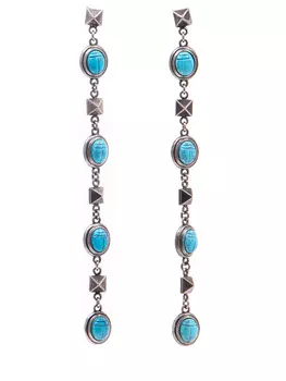 Серьги Valentino Scarab