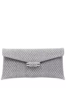 Серебристый клатч Danika