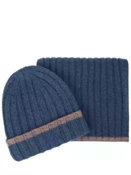 Шапка и шарф из кашемира