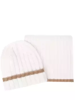 Шапка и шарф из кашемира GRAN SASSO