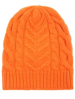 Шапка кашемировая вязаная