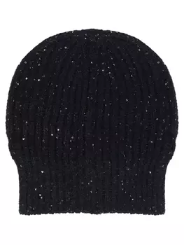 Шапка с пайетками