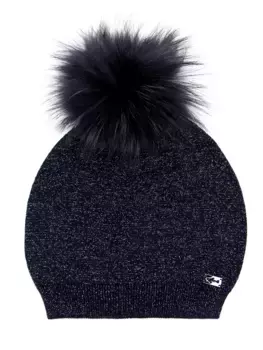 Шапка с помпоном