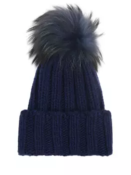 Шапка с помпоном