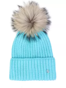Шапка с помпоном