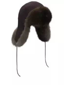 Шапка с соболиным мехом