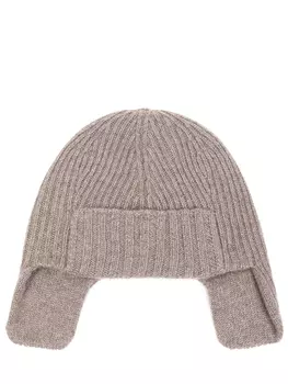 Шапка-ушанка кашемировая