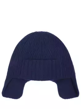 Шапка-ушанка кашемировая