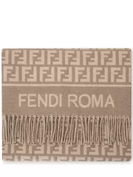 Шарф из шерсти и кашемира FENDI