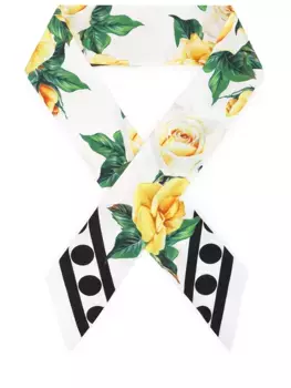 Шарф шелковый