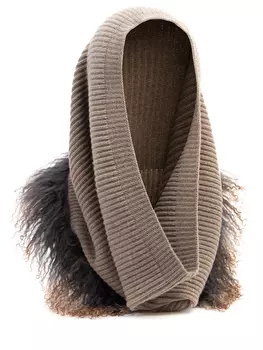 Шарф-снуд кашемировый