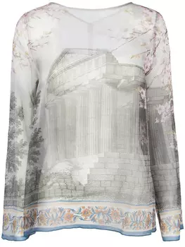 Шелковая блуза