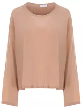 Шелковая блуза свободного кроя