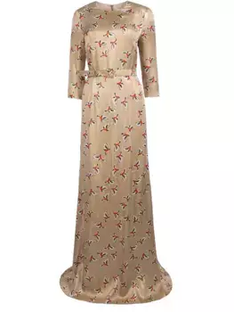 Шелковое платье TEREKHOV